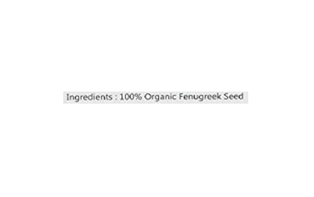 Aagam Fresh Organic Fenugreek Powder    Pack  200 grams